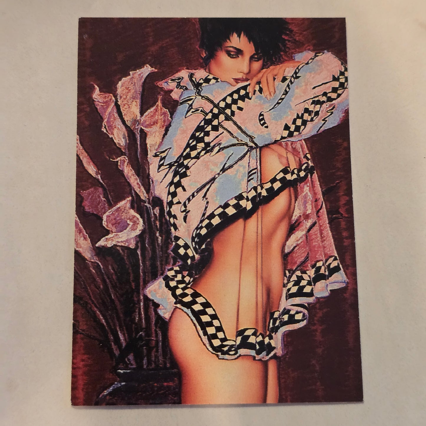 Olivia De Berardinis “Heat Wave” Collector Card #19 (1986 Art, 1992)