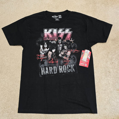 Hard Rock Cafe x KISS Signature Series 32 Amsterdam T-Shirt Medium NWT 2014