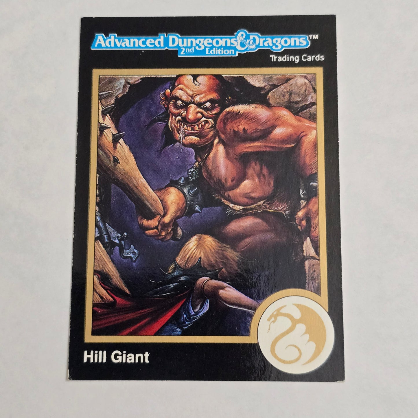 Hill Giant – AD&D 2nd Edition Trading Card (#22, 1991 TSR)