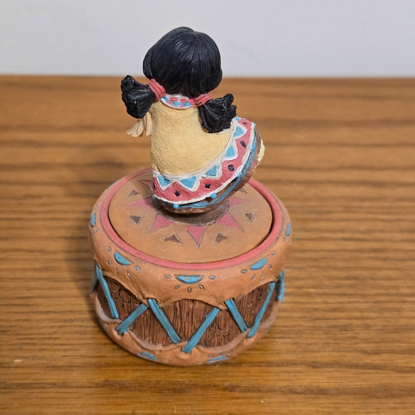1995 Enesco Friends of the Feather “Harmony” Drum Figurine Set