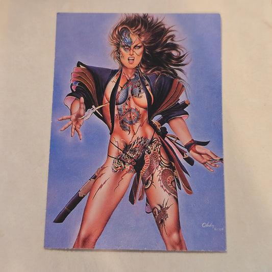 Olivia De Berardinis Tattoo II #31 Collector Card (1984/1992)