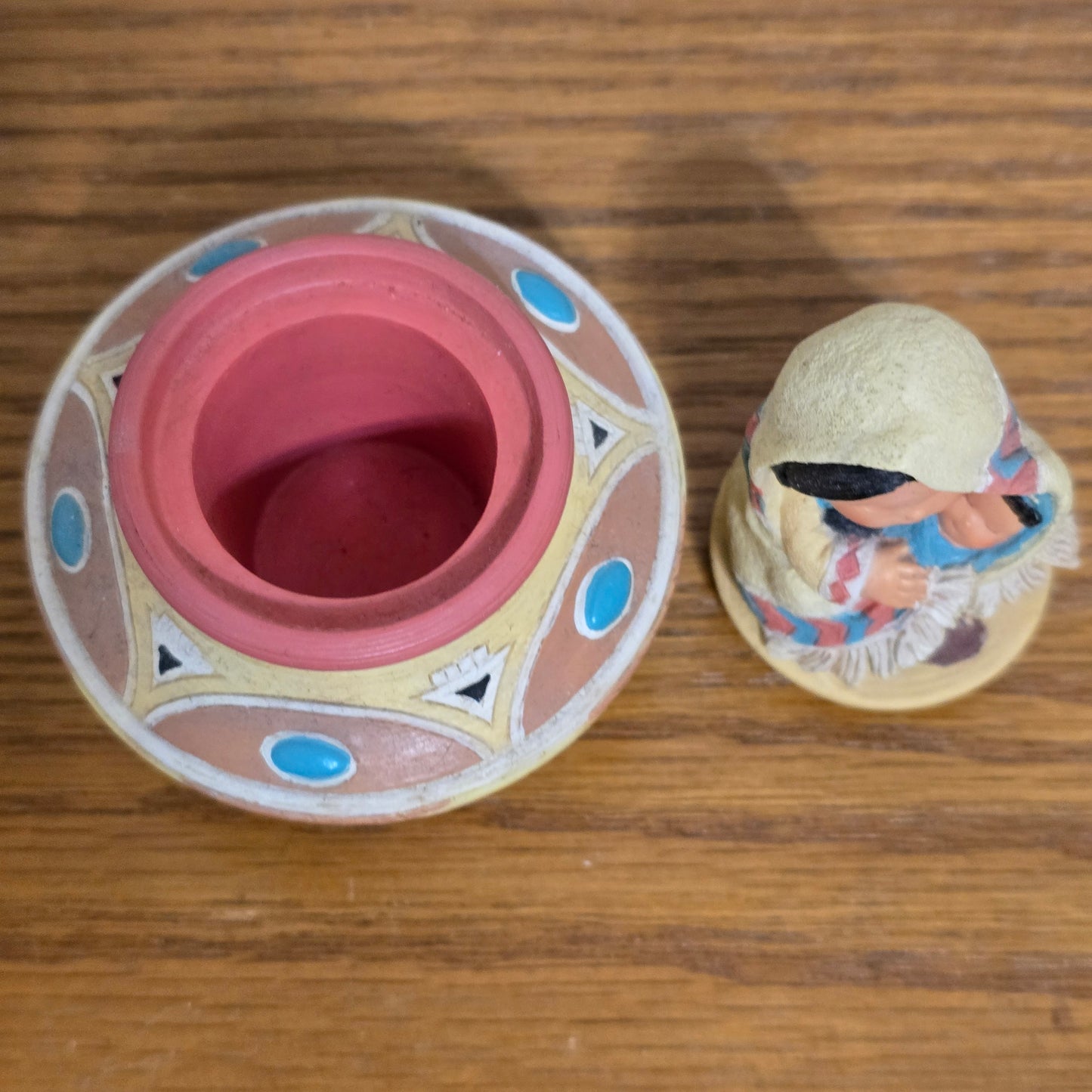 1995 Enesco Friends of the Feather “Love” Figurine with Pot Base