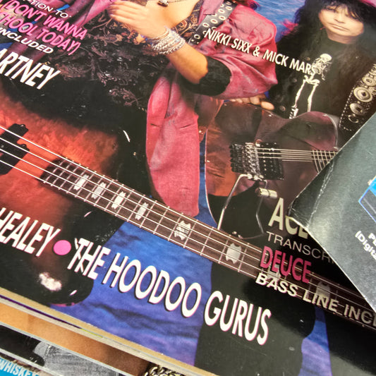 Vintage Guitar Magazine June 1986 Eric Clapton Brian May ZZ Top Scorpions