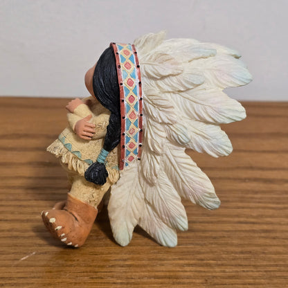 1994 Friends of the Feather Enesco “Little Chief” Figurine by Karen Hahn