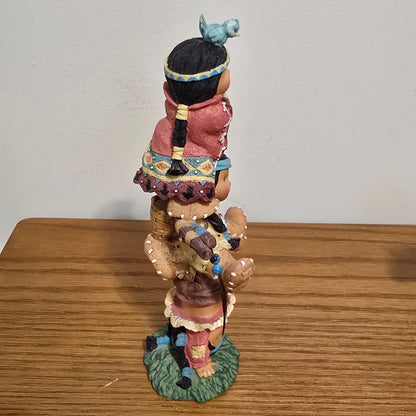 1995 Enesco Friends of the Feather “Brave Support” Figurine by Karen Hahn