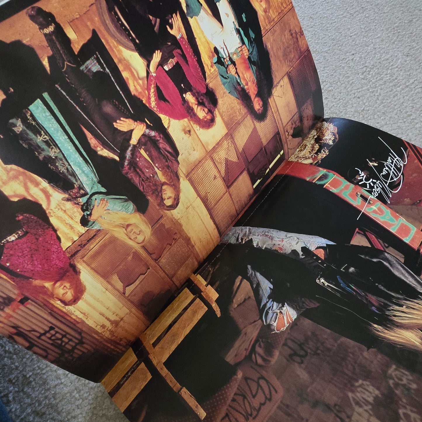 Vintage 1991 Nelson Poster Lot Poster Book + Fabric Wall Hanging 90s Rock Glam Metal Memorabilia Ricky Matthew Nelson
