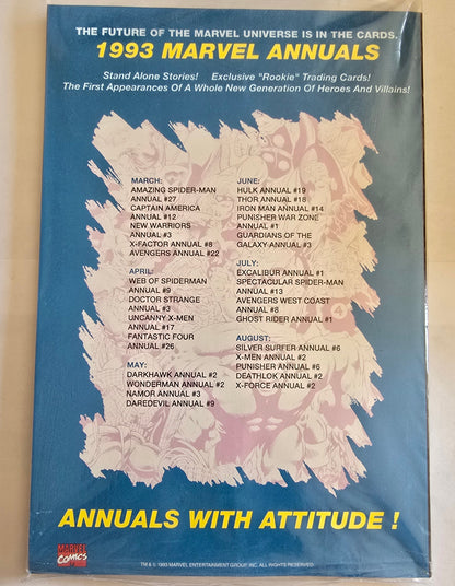 Wizard Magazine #20 (April 1993) Sealed w/ Original Insert Card