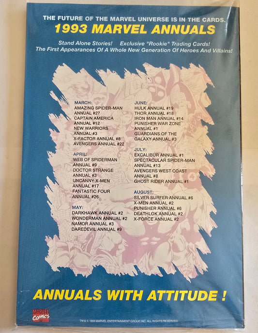 Wizard Magazine #20 (April 1993) Sealed w/ Original Insert Card