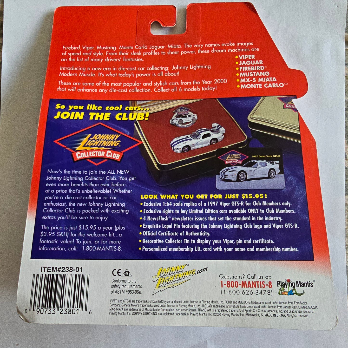 Johnny Lightning Modern Muscle Firebird Die-Cast 1:64 White New Sealed