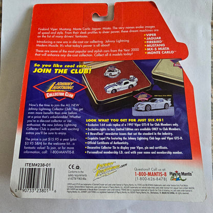 Johnny Lightning Modern Muscle Firebird Die-Cast 1:64 White New Sealed