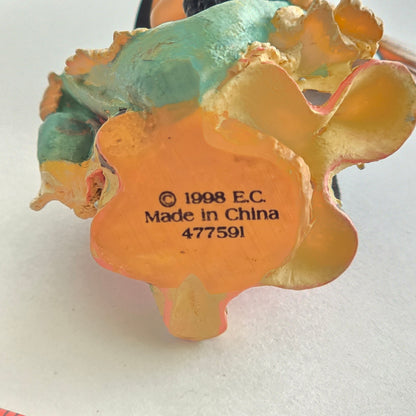 1998 Friends of the Feather Figurine – Girl Swinging Baby – Enesco