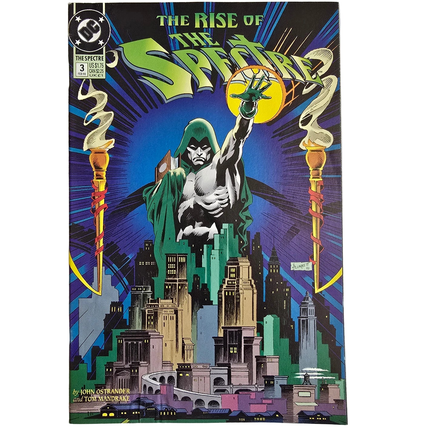 The Spectre #3 (1993) DC Comics | The Rise of the Spectre | Ostrander & Mandrake | VF