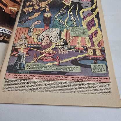 The Defenders #102 (1981) Bronze Age Marvel – Newsstand