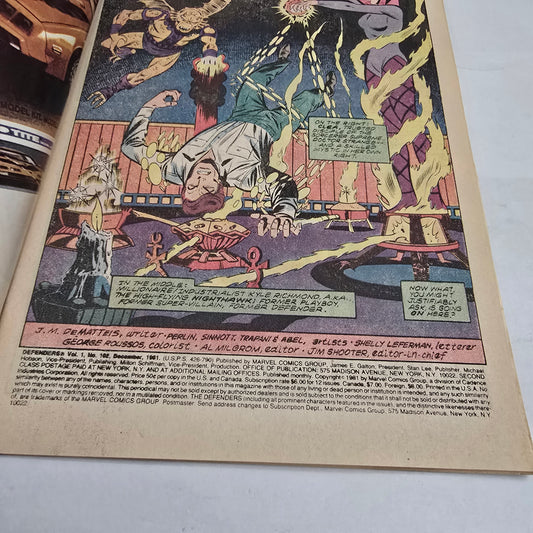 The Defenders #102 (1981) Bronze Age Marvel – Newsstand