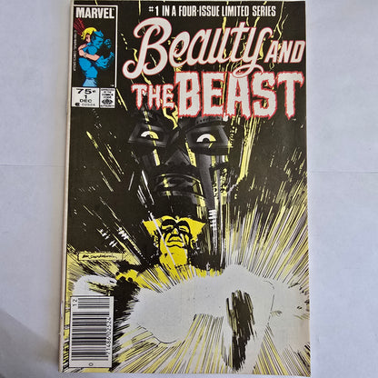 Beauty and the Beast #1 (1984) Marvel Limited Series | Beast | VG