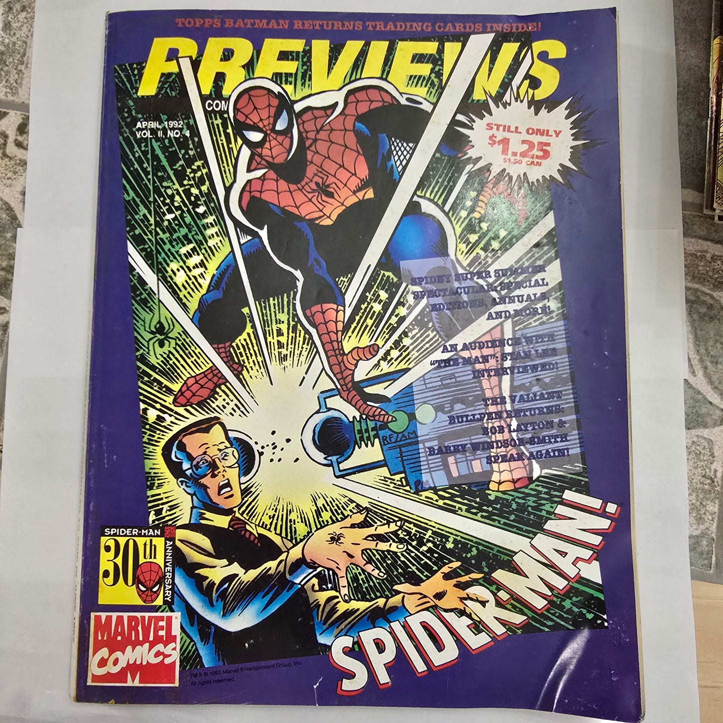 PREVIEWS Vol. II No. 4 (April 1992) – Diamond Comic Distributors Catalog