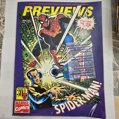 PREVIEWS Vol. II No. 4 (April 1992) – Diamond Comic Distributors Catalog