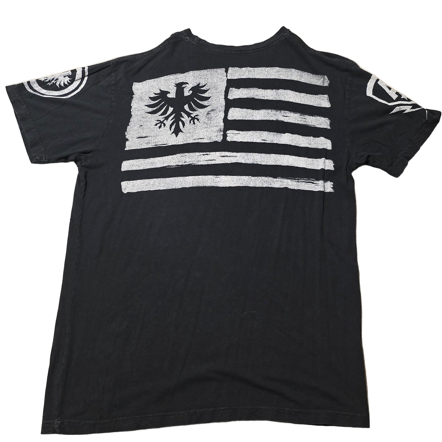 Affliction American Customs Tee Skull Wings Graphic – Men’s Large