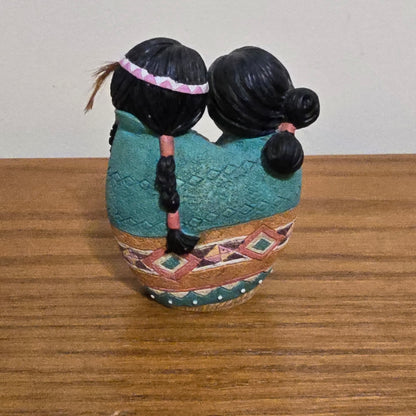 1994 Enesco Friends of the Feather “Love for Many Moons” Figurine