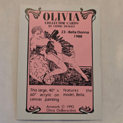 Olivia “Bella Donna” Vintage Trading Card (1988) – Comic Images