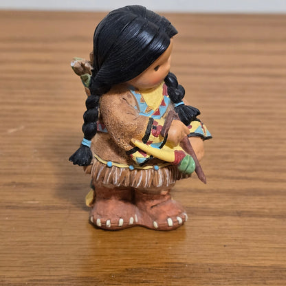 1997 Enesco Friends of the Feather “Lucky Little Seven” Figurine