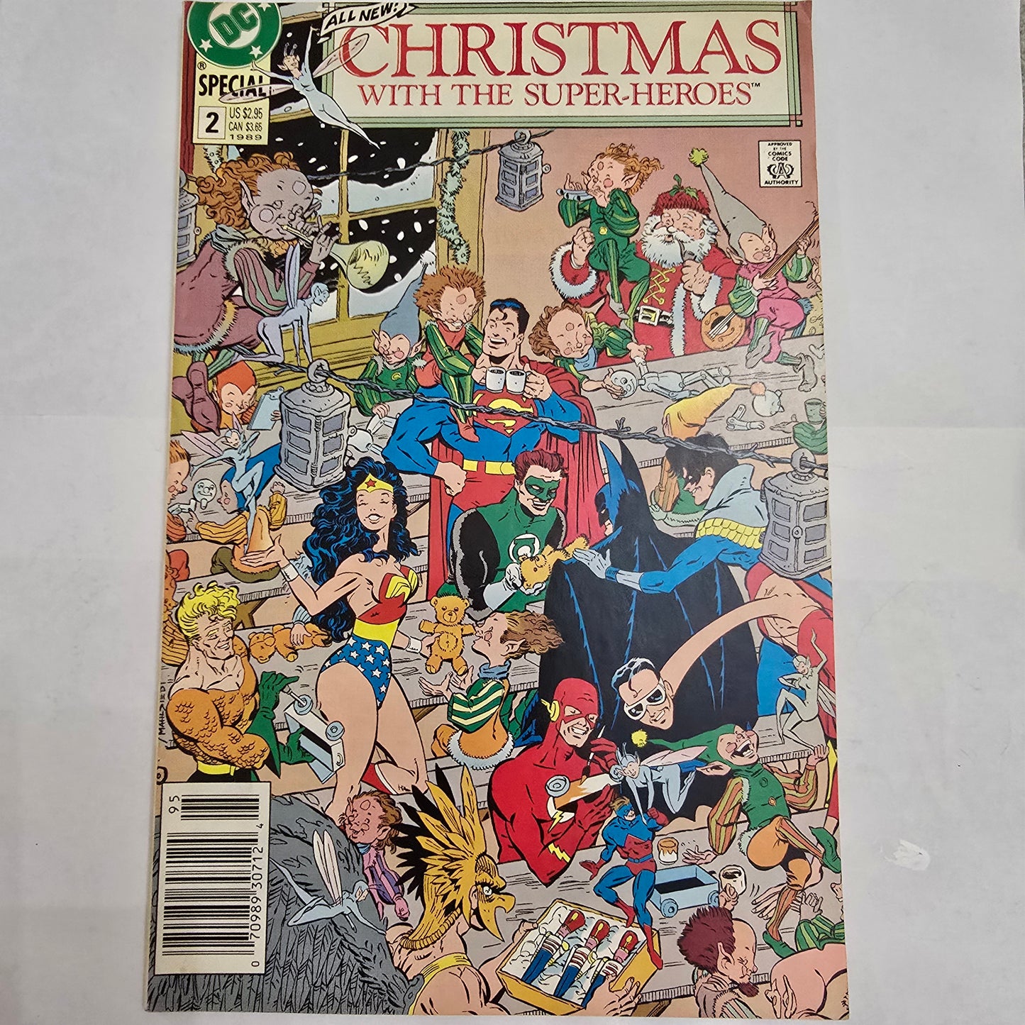 Christmas With The Super-Heroes #2 (1988) DC Special FN