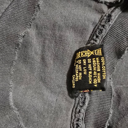 Vintage 1997 Megadeth Dr. Vic Is In Shirt Sleeveless Distressed Band Tee