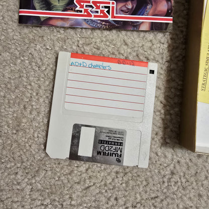 Vintage AD&D Secret of the Silver Blades – IBM PC Big Box SSI Gold Box RPG