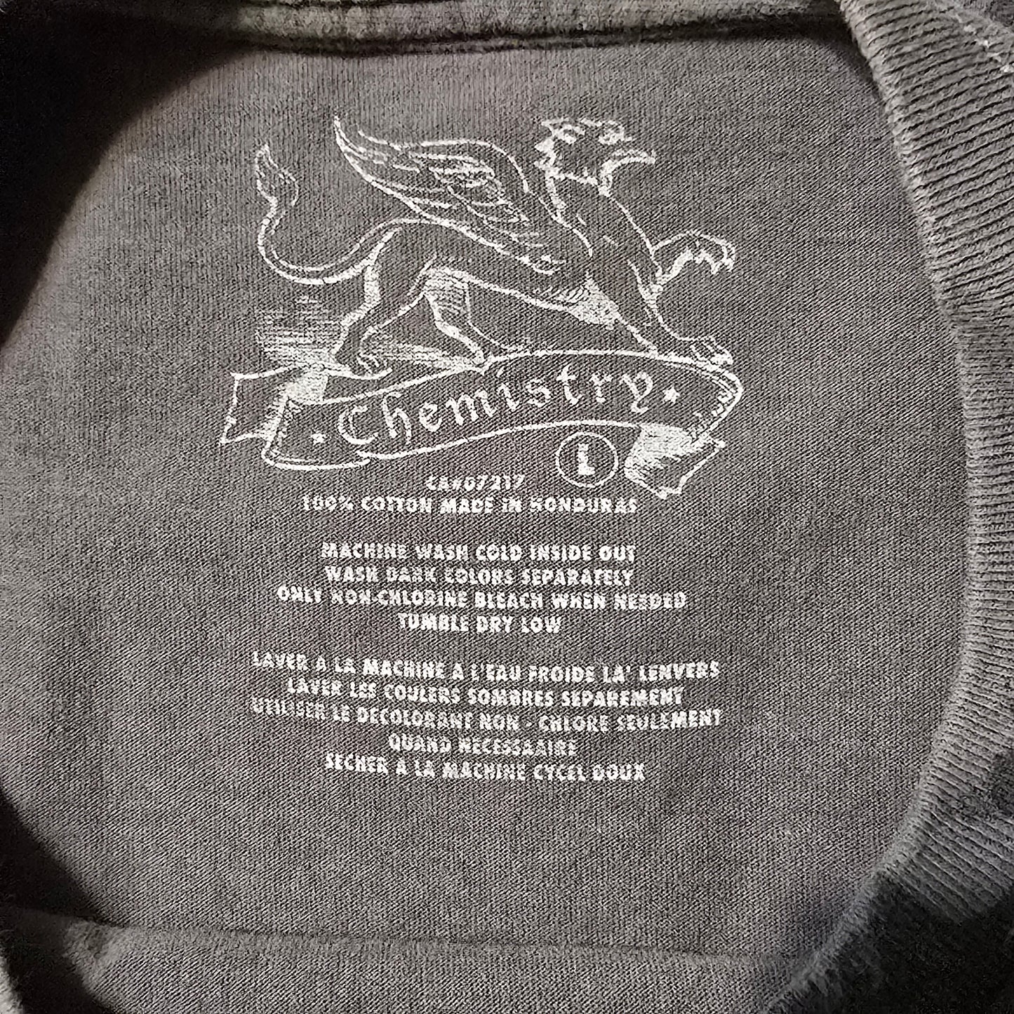 Redemption Winged Skull Graphic Tee – Chemistry Brand – Men’s Large