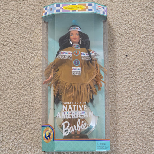 1994 Native American Barbie 4th Edition Collector Doll (NIB)