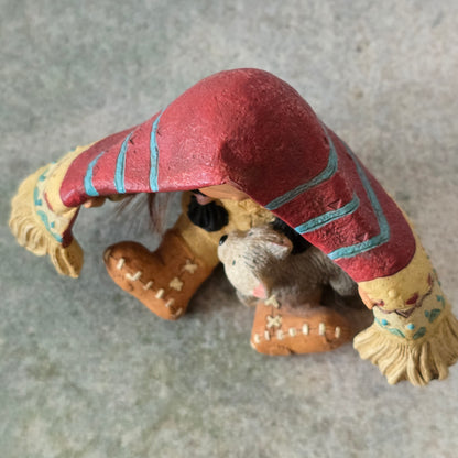 Enesco Friends of the Feather – “Brothers Of The Earth” – 1994 Figurine (#115681)