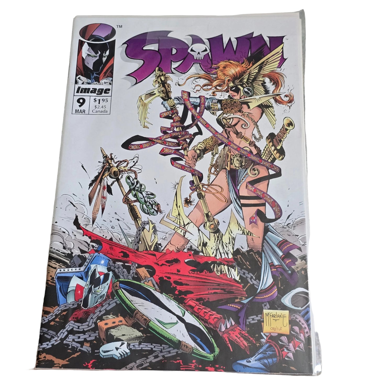 Spawn #9 (1993) – Angela Appearance | Todd McFarlane | Image Comics