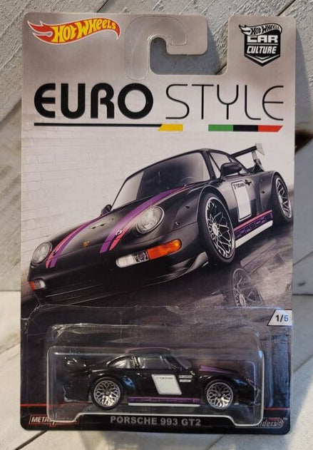 hot wheels euro style Porsche 993 GT2