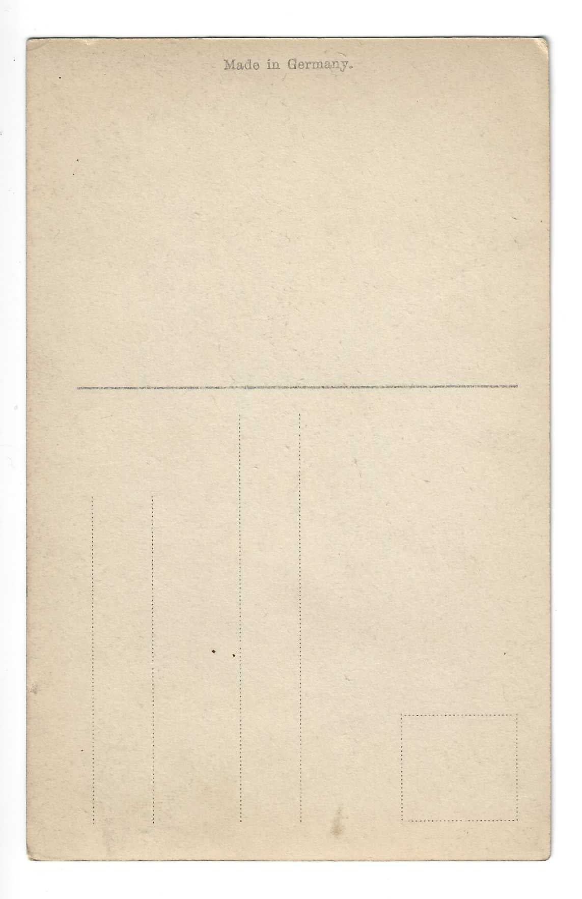 German Lithograph Post Card