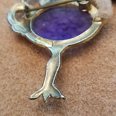 Vintage Ugly Ostrich Brooch