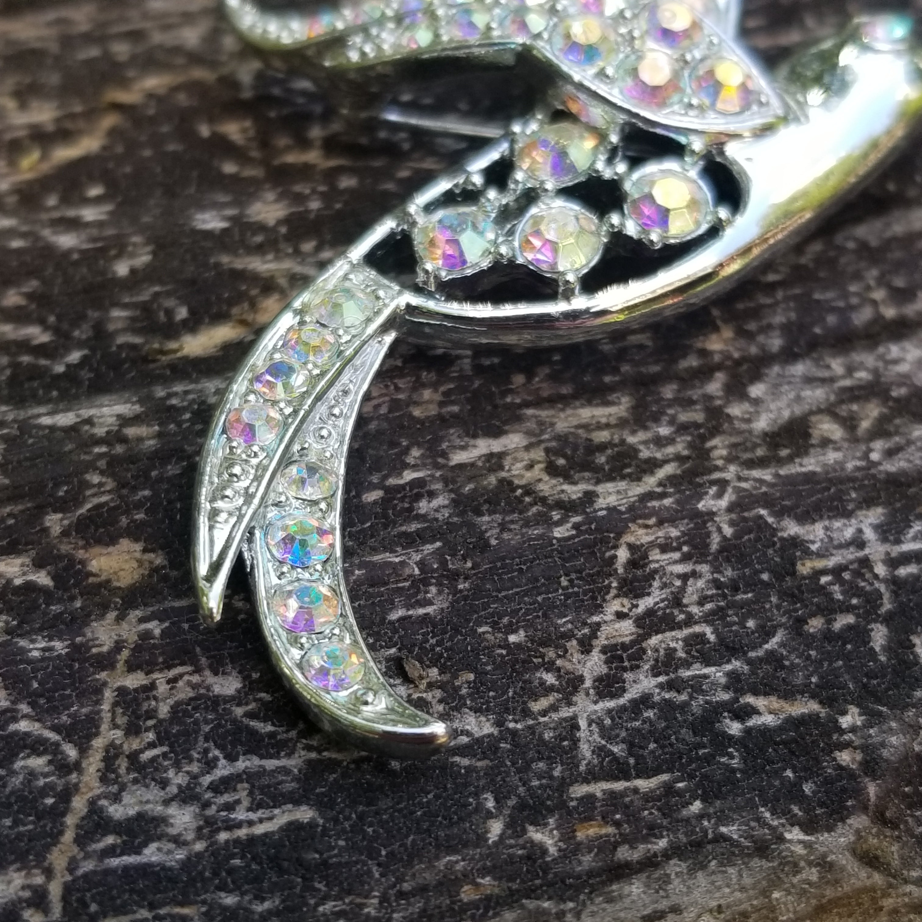 Vintage Sarah Coventry BIRD OF PARADISE Brooch