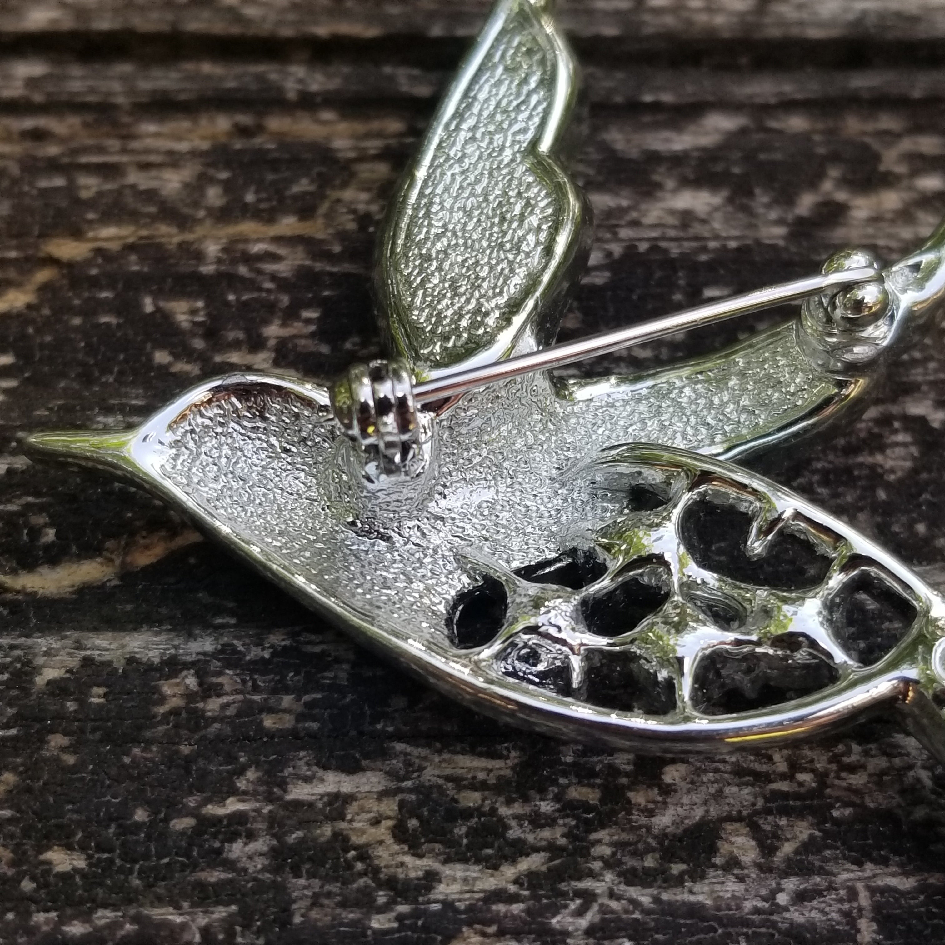 Vintage Sarah Coventry BIRD OF PARADISE Brooch