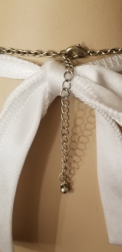 Silver Tone Owl Necklace