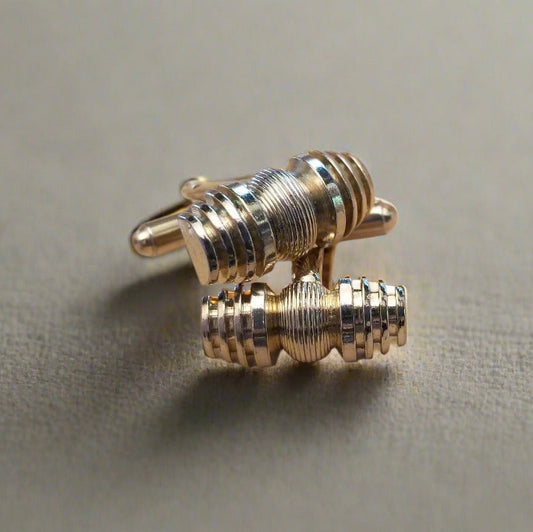 Gold Tone Cufflinks