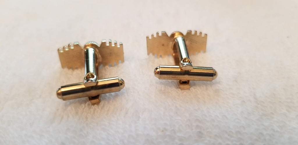 Gold Tone Cufflinks