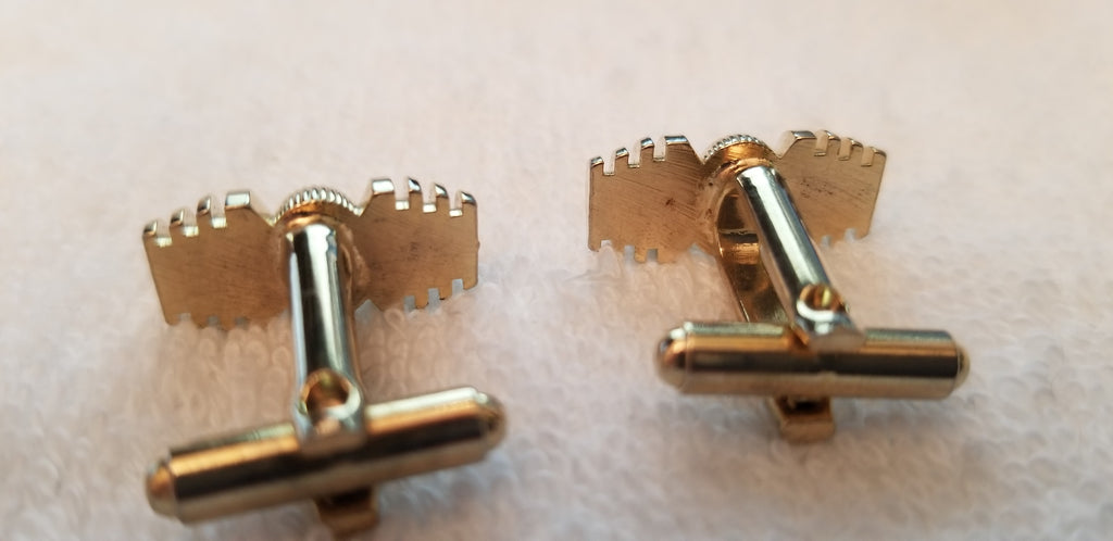 Gold Tone Cufflinks