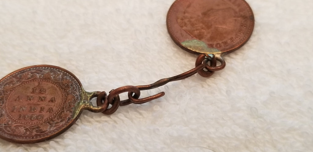Vintage India Coin Bracelet