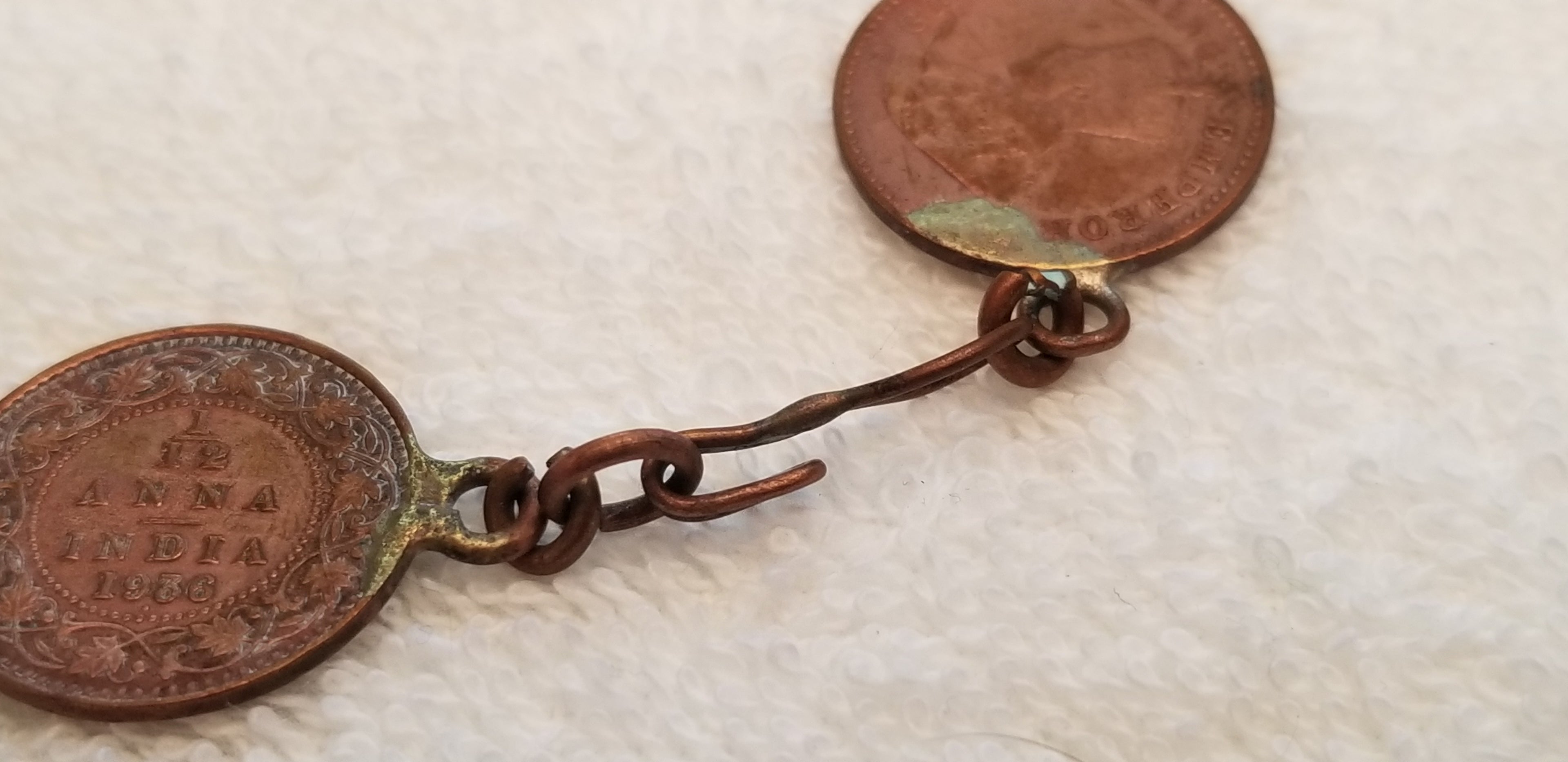 Vintage India Coin Bracelet