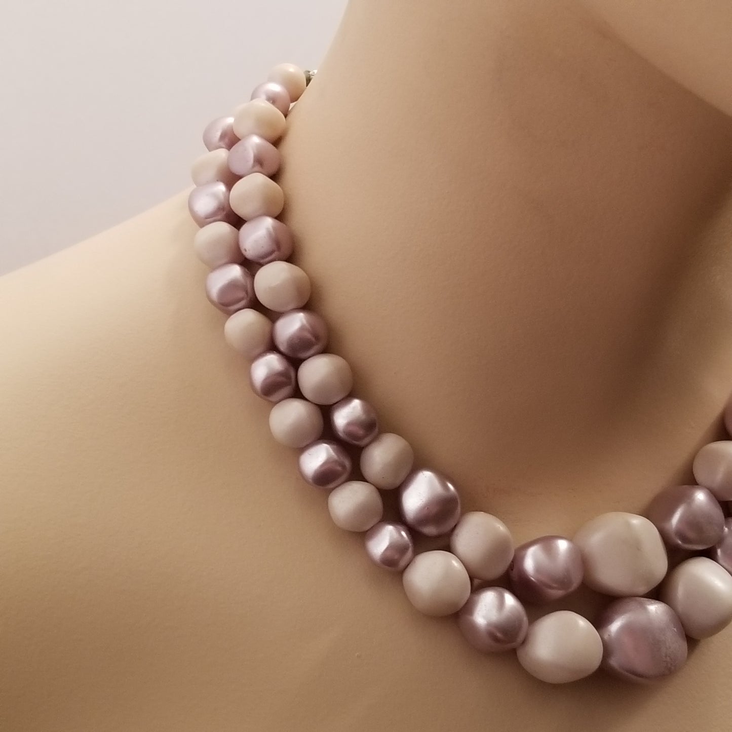 Vintage 2 Strand Necklace