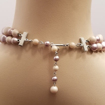 Vintage 2 Strand Necklace