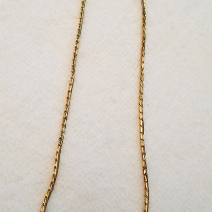 Gold Tone Monet Necklace