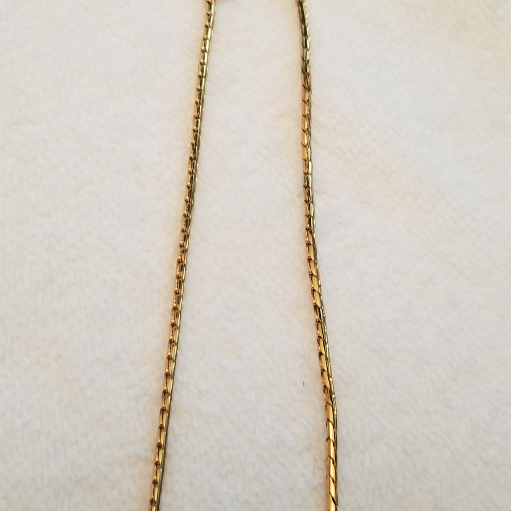 Gold Tone Monet Necklace