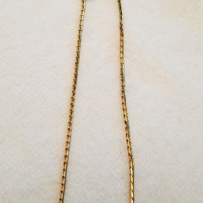 Gold Tone Monet Necklace
