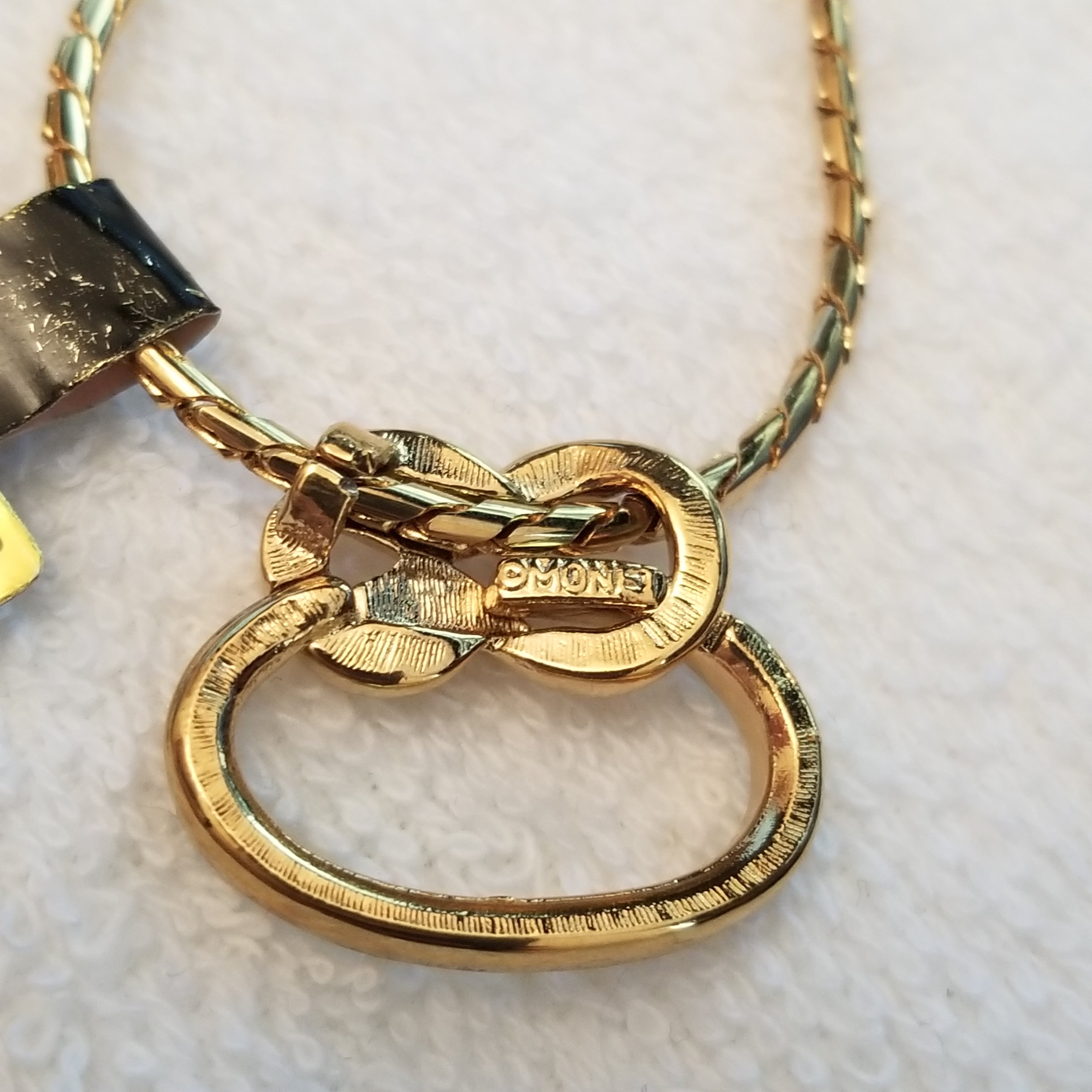 Gold Tone Monet Necklace