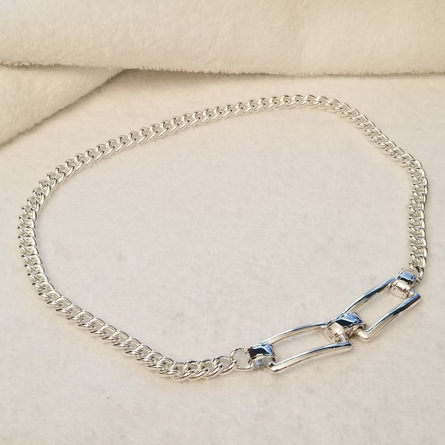Silver Tone Ralph Lauren Necklace